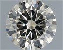 Diamante Natural 0.40 quilates, Redondo , Color K, claridad SI1 y certificado IGI