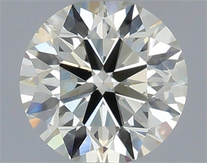 Foto Diamante Natural 0.51 quilates, Redondo , Color K, claridad SI2 y certificado IGI de