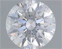 Natural Diamond 0.73 Carats, Round with Excellent Cut, E Color, I1 Clarity and Certified by IGI