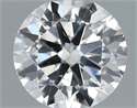Natural Diamond 0.43 Carats, Round with Excellent Cut, G Color, SI1 Clarity and Certified by IGI
