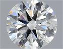 Natural Diamond 0.40 Carats, Round with Excellent Cut, H Color, VS2 Clarity and Certified by IGI