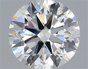 Picture of Natural Diamond 0.40 Carats, Round with Excellent Cut, H Color, VS2 Clarity and Certified by IGI
