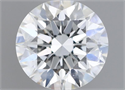 Diamante Natural 0.70 quilates, Redondo , Color F, claridad I1 y certificado GIA