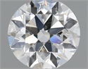 Natural Diamond 0.70 Carats, Round with Excellent Cut, G Color, SI2 Clarity and Certified by GIA
