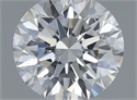 Natural Diamond 0.40 Carats, Round with Very Good Cut, D Color, SI2 Clarity and Certified by GIA