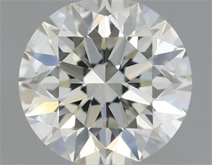 Picture of Natural Diamond 0.70 Carats, Round with Very Good Cut, I Color, VVS2 Clarity and Certified by IGI