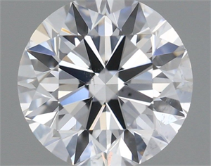 Picture of Natural Diamond 0.70 Carats, Round with Excellent Cut, E Color, SI1 Clarity and Certified by GIA