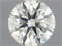 Natural Diamond 0.50 Carats, Round with Excellent Cut, K Color, SI2 Clarity and Certified by GIA