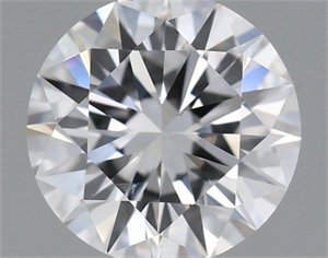 Foto Diamante Natural 0.50 quilates, Redondo , Color E, claridad SI2 y certificado GIA de