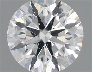 Picture of Natural Diamond 0.46 Carats, Round with Excellent Cut, E Color, SI2 Clarity and Certified by GIA