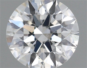 Foto Diamante Natural 0.44 quilates, Redondo , Color E, claridad SI2 y certificado GIA de