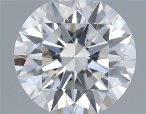 Picture of Natural Diamond 0.51 Carats, Round with Excellent Cut, G Color, SI1 Clarity and Certified by GIA