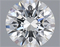 Diamante Natural 0.51 quilates, Redondo , Color H, claridad VS2 y certificado GIA