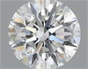 Diamante Natural 0.52 quilates, Redondo , Color F, claridad VS1 y certificado GIA