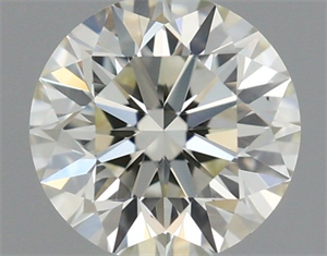 Picture of Natural Diamond 0.52 Carats, Round with Excellent Cut, J Color, VS1 Clarity and Certified by IGI