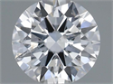 Diamante Natural 0.55 quilates, Redondo , Color D, claridad SI2 y certificado GIA