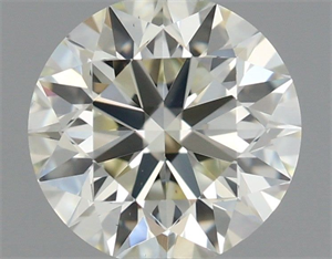 Picture of Natural Diamond 0.70 Carats, Round with Excellent Cut, K Color, VS1 Clarity and Certified by IGI