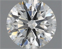 Natural Diamond 0.72 Carats, Round with Excellent Cut, K Color, VVS2 Clarity and Certified by GIA