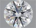 Natural Diamond 1.01 Carats, Round with Very Good Cut, E Color, SI1 Clarity and Certified by GIA