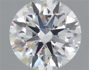 Picture of Natural Diamond 1.01 Carats, Round with Very Good Cut, E Color, SI1 Clarity and Certified by GIA