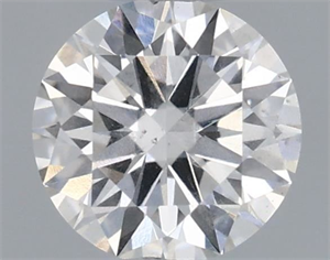 Foto Diamante Natural 0.40 quilates, Redondo , Color G, claridad SI2 y certificado GIA de