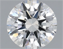 Natural Diamond 0.70 Carats, Round with Excellent Cut, G Color, SI2 Clarity and Certified by GIA
