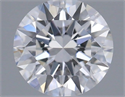 Natural Diamond 0.44 Carats, Round with Excellent Cut, E Color, SI2 Clarity and Certified by GIA