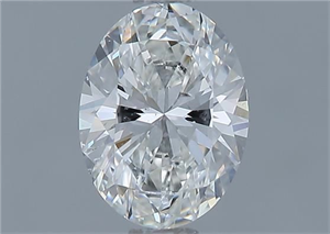 Picture of Natural Diamond 0.70 Carats, Oval with  Cut, G Color, SI1 Clarity and Certified by GIA