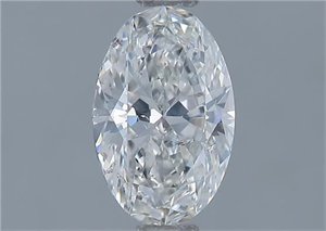 Picture of Natural Diamond 0.75 Carats, Oval with  Cut, G Color, SI2 Clarity and Certified by GIA