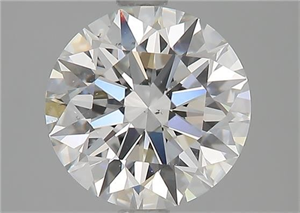 Picture of Natural Diamond 2.01 Carats, Round with Excellent Cut, F Color, VS2 Clarity and Certified by GIA