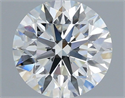 Del inventario de diamantes de laboratorio, 1.69 quilates, Redondo , Color F, claridad VS1 y certificado IGI