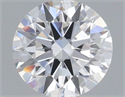 Lab Grown Diamond 0.71 Carats, Round with Ideal Cut, D Color, VS1 Clarity and Certified by IGI