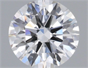 Lab Grown Diamond 0.95 Carats, Round with Excellent Cut, D Color, VVS2 Clarity and Certified by IGI