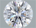 Del inventario de diamantes de laboratorio, 0.86 quilates, Redondo , Color D, claridad VVS1 y certificado IGI