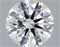 Del inventario de diamantes de laboratorio, 2.09 quilates, Redondo , Color F, claridad VVS2 y certificado IGI