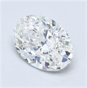 Diamante Natural 1.70 quilates, Ovalado , Color G, claridad VS2 y certificado GIA