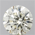 Diamante Natural 3.10 quilates, Redondo , Color M, claridad SI1 y certificado IGI