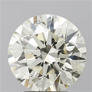 Foto Diamante Natural 3.10 quilates, Redondo , Color M, claridad SI1 y certificado IGI de