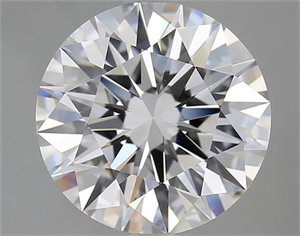 Foto Diamante Natural 3.01 quilates, Redondo , Color E, claridad VVS1 y certificado GIA de