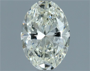 Picture of Natural Diamond 1.00 Carats, Oval with  Cut, J Color, IF Clarity and Certified by IGI