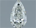 Natural Diamond 0.70 Carats, Pear with  Cut, G Color, IF Clarity and Certified by IGI