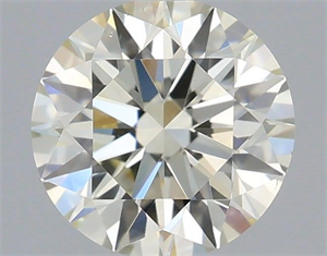 Picture of Natural Diamond 0.40 Carats, Round with Excellent Cut, L Color, VS2 Clarity and Certified by IGI