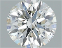 Natural Diamond 0.70 Carats, Round with Excellent Cut, H Color, SI2 Clarity and Certified by IGI