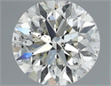 Diamante Natural 0.71 quilates, Redondo , Color I, claridad SI2 y certificado IGI