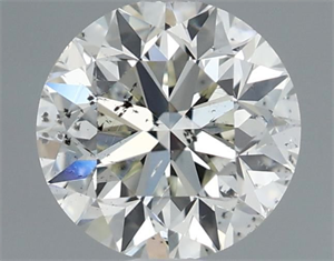 Foto Diamante Natural 0.71 quilates, Redondo , Color I, claridad SI2 y certificado IGI de