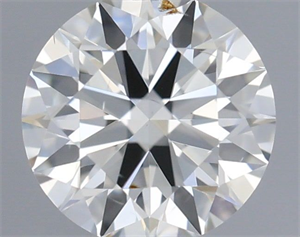 Foto Diamante Natural 0.40 quilates, Redondo , Color H, claridad SI1 y certificado IGI de