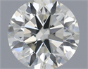 Natural Diamond 0.43 Carats, Round with Excellent Cut, I Color, VS2 Clarity and Certified by IGI
