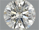 Natural Diamond 0.41 Carats, Round with Excellent Cut, I Color, VS2 Clarity and Certified by IGI