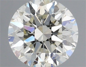 Picture of Natural Diamond 0.40 Carats, Round with Excellent Cut, I Color, SI1 Clarity and Certified by IGI