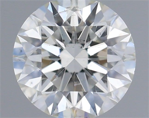 Picture of Natural Diamond 0.41 Carats, Round with Excellent Cut, G Color, SI1 Clarity and Certified by IGI
